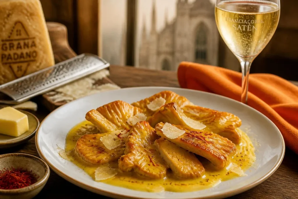 Lombardy Saffron Chicken of the Woods
