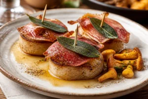 Lombardy Style Dryad’s Saddle Saltimbocca