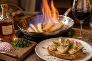 Miller Mushroom Flambé with Cognac Miller Mushroom Flambé with Cognac