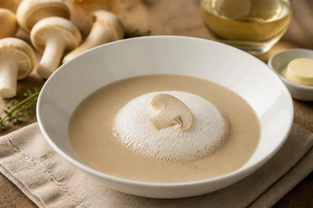 Miller Mushroom Velouté with Truffle Foam