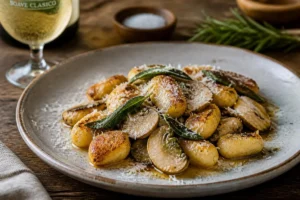 Miller Mushroom and Potato Gnocchi with Sage Brown Butter