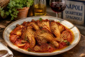 Neapolitan Oyster Mushroom Pizzaiola