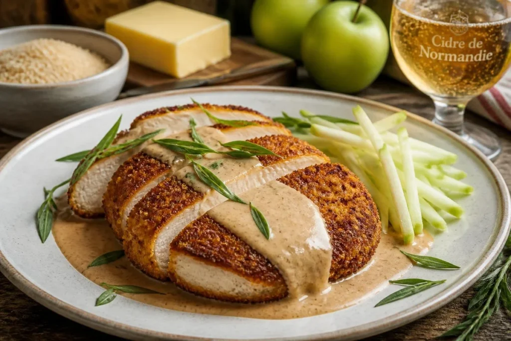 Normandy Puffball Schnitzel with Apple Cider Cream
