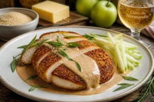 Normandy Puffball Schnitzel with Apple Cider Cream Normandy Puffball Schnitzel with Apple Cider Cream