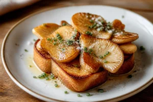 Pan-Seared Miller Mushroom on Brioche