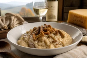 Piedmont Oyster Mushroom Risotto