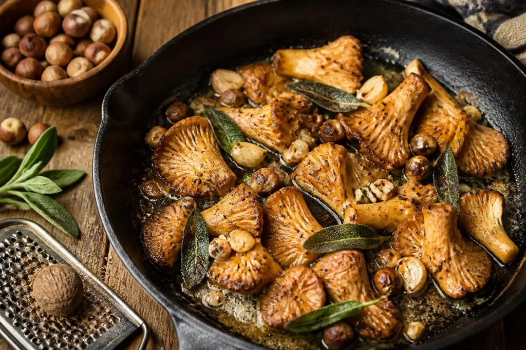 Piedmontese Butter Roasted Hydnum