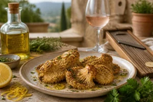 Provençal Herb-Crusted Hedgehog Mushrooms Provençal Herb-Crusted Hedgehog Mushrooms