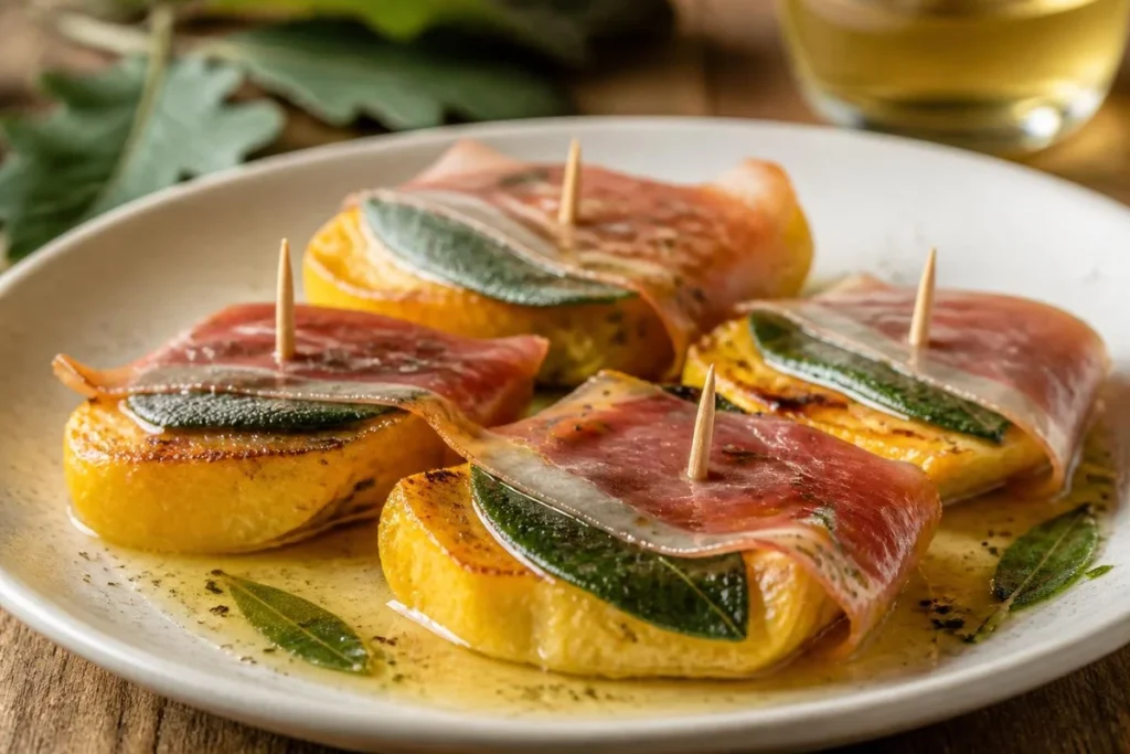 Roman Saltimbocca Chicken of the Woods