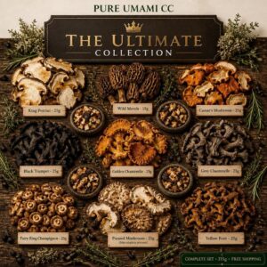 The Ultimate Collection: Complete Set of 9 Premium Wild Mushroom Varieties (215g Set)