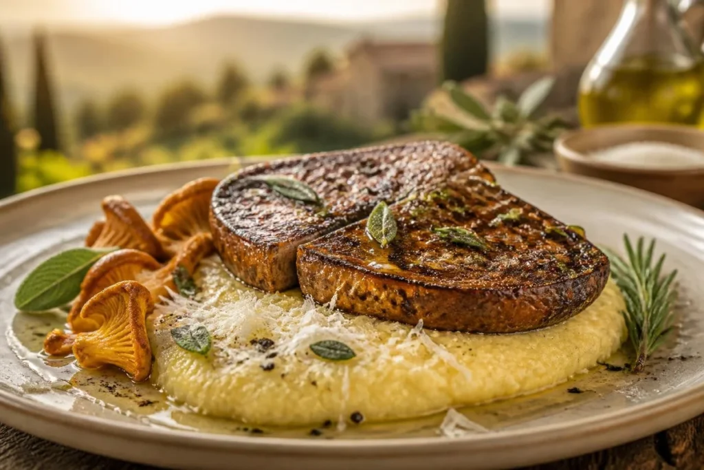 Tuscan Herb Roasted Cerioporus Squamosus