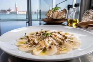 Venetian Oyster Mushroom Carpaccio