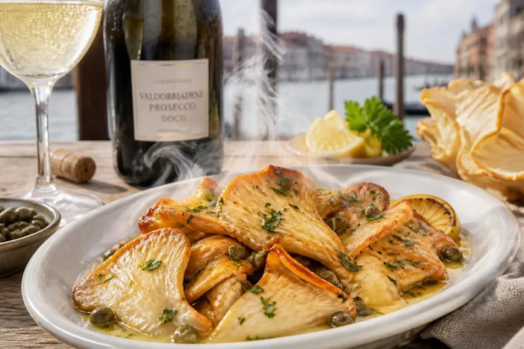 Venetian Prosecco Steamed Chicken Woods