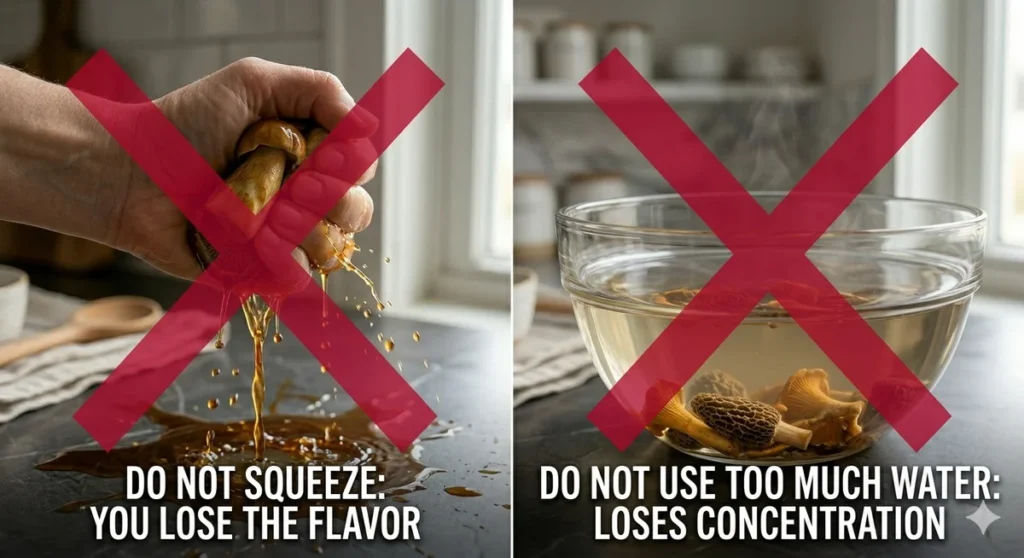 What NOT to do
