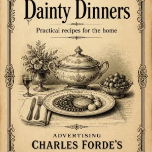 100 Dainty Dinners (1900) By Bile Bean Manufacturing Co.