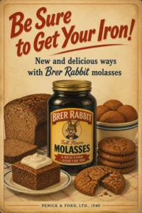 Be Sure to Get Your Iron! : New and Delicious Ways with Brer Rabbit Molasses (1940)