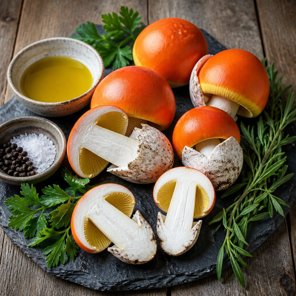 Caesar's Mushroom Recipes