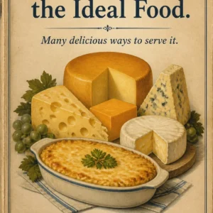 Cheese, the Ideal Food: Healthful, Nutritious, Economical, Many Delicious Ways to Serve It (1930) Publisher: Kraft Cheese Co.