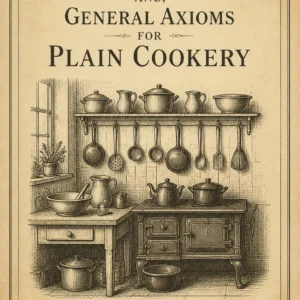 Cookery Book; and, General Axioms for Plain Cookery (1890) By Emily Briggs