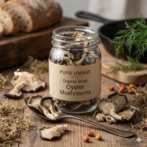 Dried Oyster Mushrooms from Sweden - Gourmet Umami Ingredient - Sustainable Farm