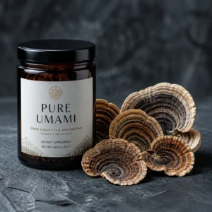 Dried Turkey Tail Mushrooms 60g – 100% Natural Trametes Versicolor – Wild Foraged in Polish Mountains