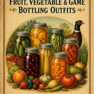 Fowler's Fruit, Vegetable & Game Bottling Outfits (1920)