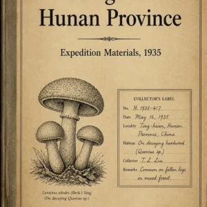 Fungi of Hunan Province (1935) By T. L. Liu