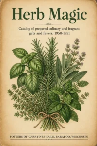 Herb Magic: Being a Catalog of Prepared Culinary and Fragrant Gifts and Favors, 1950-1951 (1950)