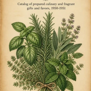 Herb Magic: Being a Catalog of Prepared Culinary and Fragrant Gifts and Favors, 1950-1951 (1950)