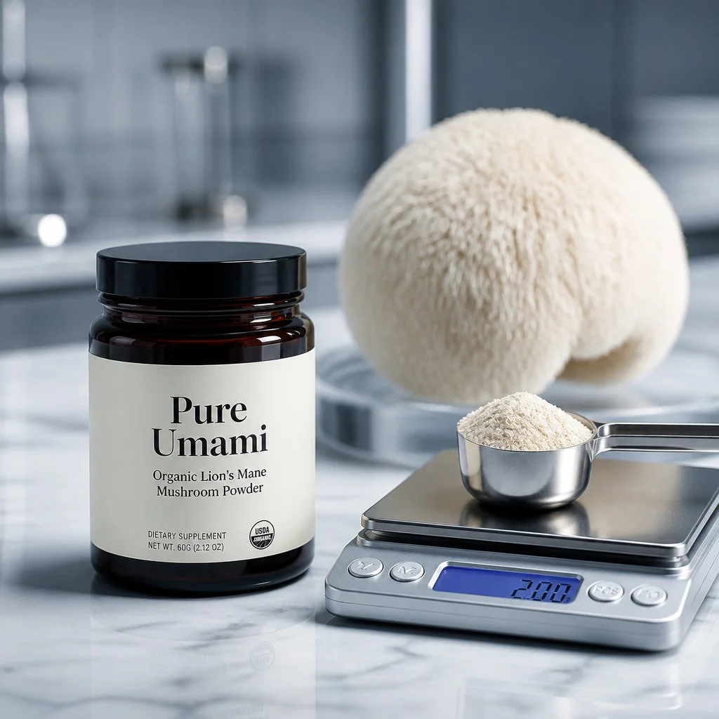 Organic Lion's Mane Mushroom Powder – Culinary Superfood