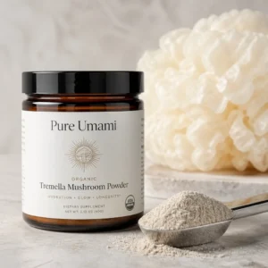 Organic Tremella Mushroom Powder | Organic, Non-GMO, No Dyes or Fillers | Vegan Supplement