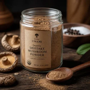 Shiitake Mushroom Powder - Raw & Fresh (Lentinula edodes) Shiitake Mushroom Powder - Raw & Fresh (Lentinula edodes)