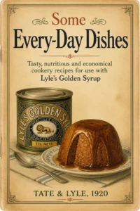 Some Every-Day Dishes: Being a Number of Tasty, Nutritious and Economical Cookery Recipes for Use with Lyle's Golden Syrup (1920) Publisher: Tate & Lyle (Firm)
