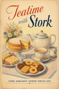 Teatime with Stork (1950) Publisher: Stork Margarine Cookery Service
