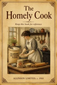 The Homely Cook: Keep This Book for Reference (1910) Publisher: Allinson Limited