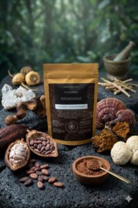 UnCoffee | Lion's Mane Cacao Adaptogenic Coffee Replacement: Guarana, Maca, Reishi, Chaga, Lion's Mane. Instant Herbal Coffee UnCoffee | Lion's Mane Cacao Adaptogenic Coffee Replacement: Guarana, Maca, Reishi, Chaga, Lion's Mane. Instant Herbal Coffee